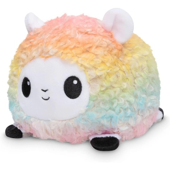 New in package TeeTurtle The Original Reversible Sheep Plushie 4" x 3" x 4" - Picture 3 of 3